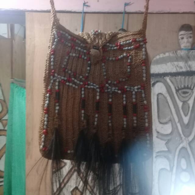 Tas asmat asli papua/noken papua/oleh2 papua
