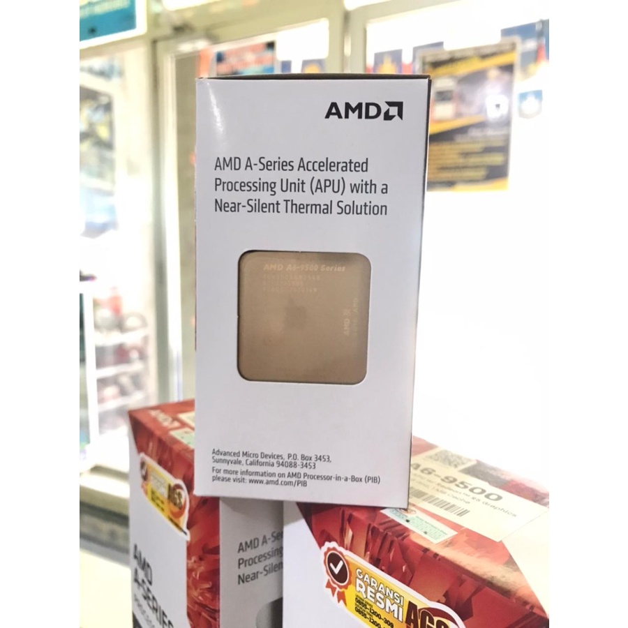 Processor AMD A6-9500E Dual Core Processor 3.0 3.4Ghz Socket AM4 Box