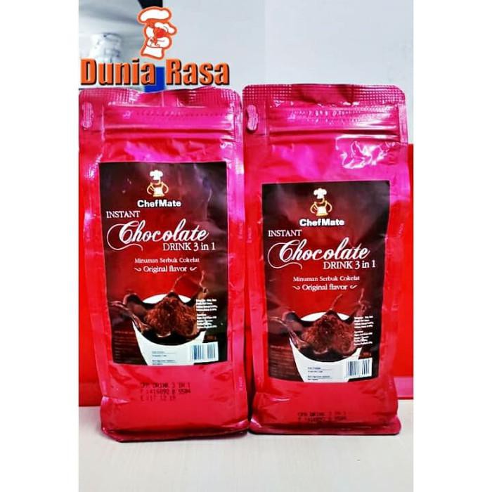

Instant Chocolate Drink ChefMate 500gr (Gratis MRJELLY Ekonomis 1 pcs) BERKUALITAS