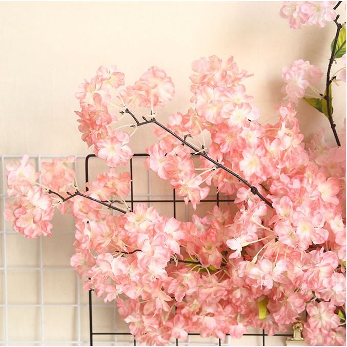 Bunga Artifisial / Bunga Simulasi - Bunga Sakura / Cherry Blossom Spray P100