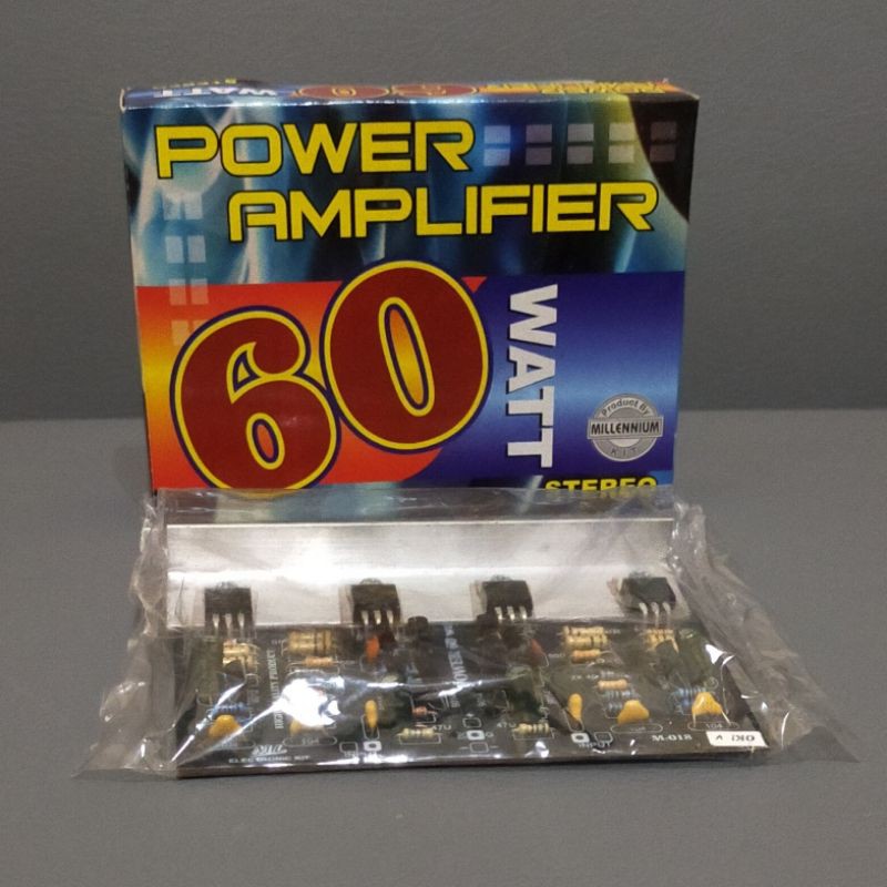 Kit Power Amplifier 60watt stereo