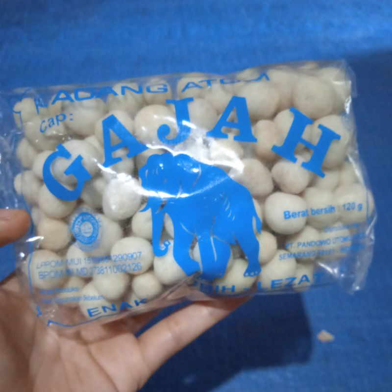 

KACANG ATOM CAP GAJAH 120gram