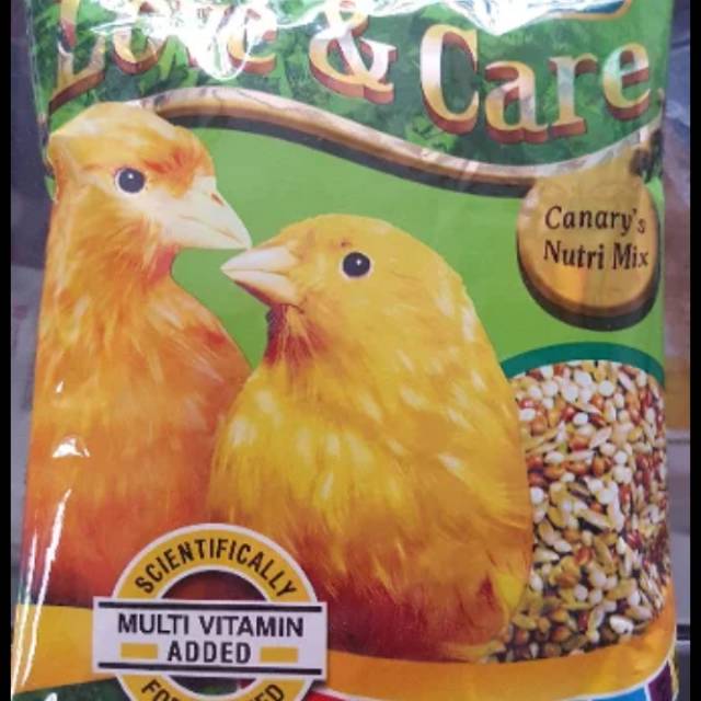

Lovecare kenari makanan burung kenai