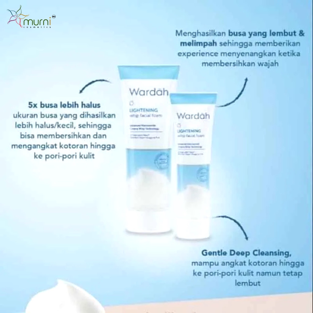 WARDAH Lightening Whip Facial Foam