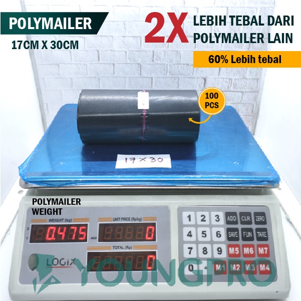 PLASTIK Polymailer - PLASTIK PACKING SEMUA UKURAN KANTONG PLASTIK PACKING ONLINE SUPER TEBAL HARGA ISI 100PCS