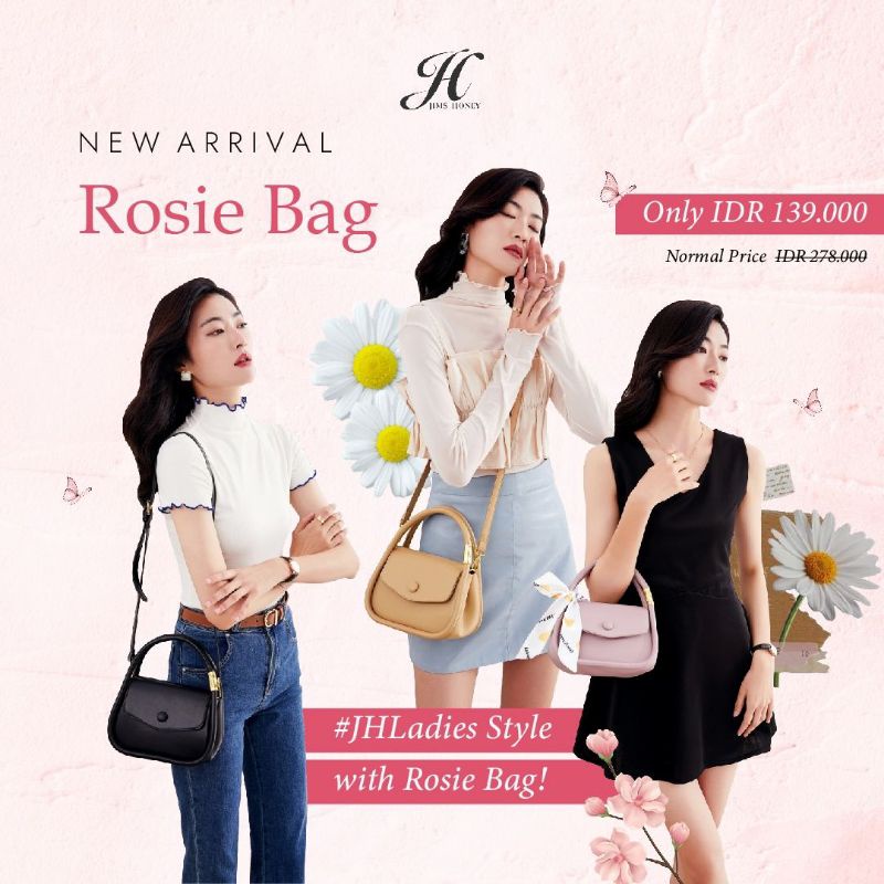 ROSIE BAG TOTEBAG TAS SLEMPANG JIMSHONEY