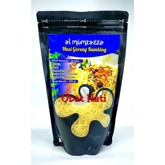 Bumbu Nasi Goreng Kambing Instan Al Mumtazza + Basmati Bkn Kebuli
