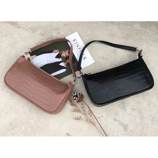 7.7 Mega Sale WP Croco Bag / Tas Wanita / Tas Selempang Wanita