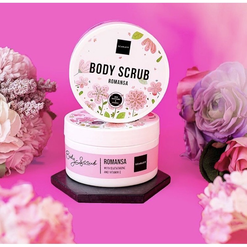 Scarlett Body Scrub Romansa