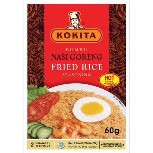 

Kokita Bumbu Nasi Goreng Hot 60 Gr