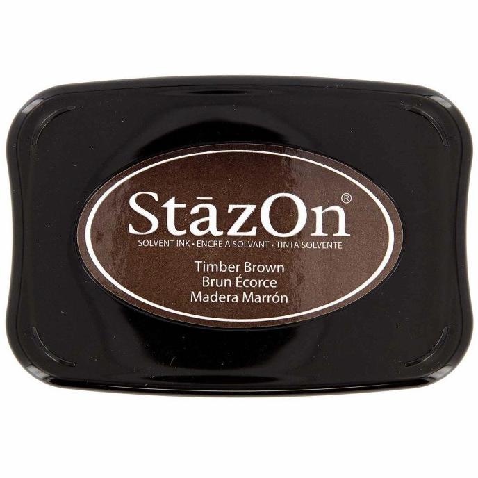 

\\\\\] Staz On solvent ink pad Timber brown