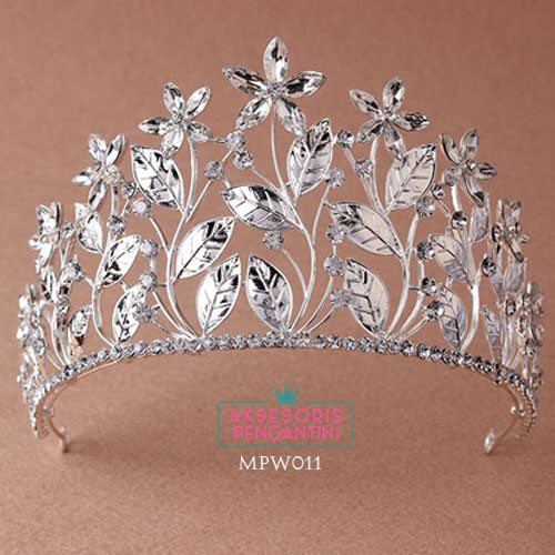 [STOK TERBATAS] HEADPIECE WEDDING AKSESORIS WANITA MAHKOTA PENGANTIN MPW011