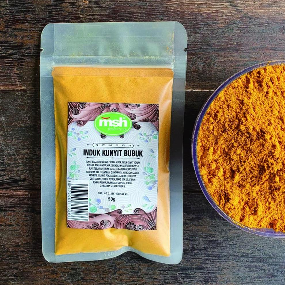

[KODE VDB] MSH Induk Kunyit Bubuk 50 g
