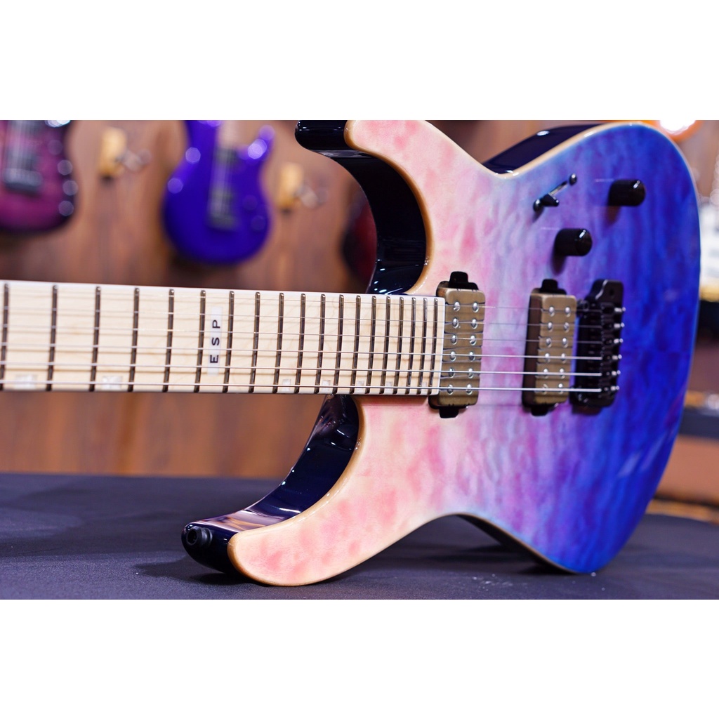 ESP E-II M-II HST/QM Indigo Purple Fade ES2020213