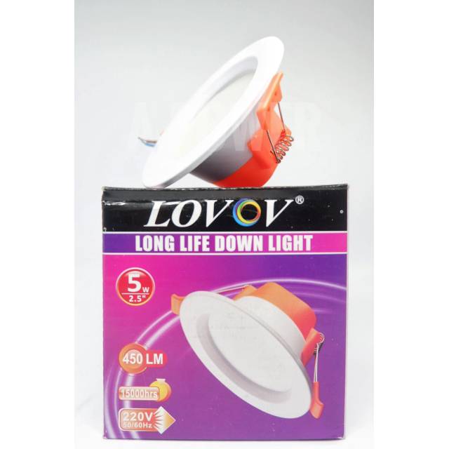 Lovov - LED Downlight 5W (Putih)