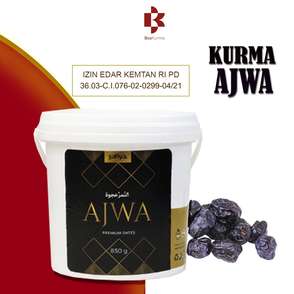 

Kurma Ajwa Kemasan Ember 850 gr | Kurma Nabi Premium - Best Quality