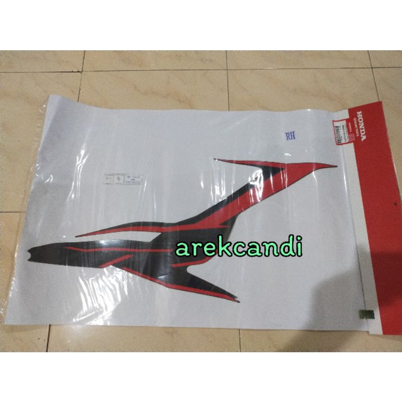 sticker striping lis les cover body sayap fairing dek samping depan new CBR 150 r CBR150R k45r 2021 