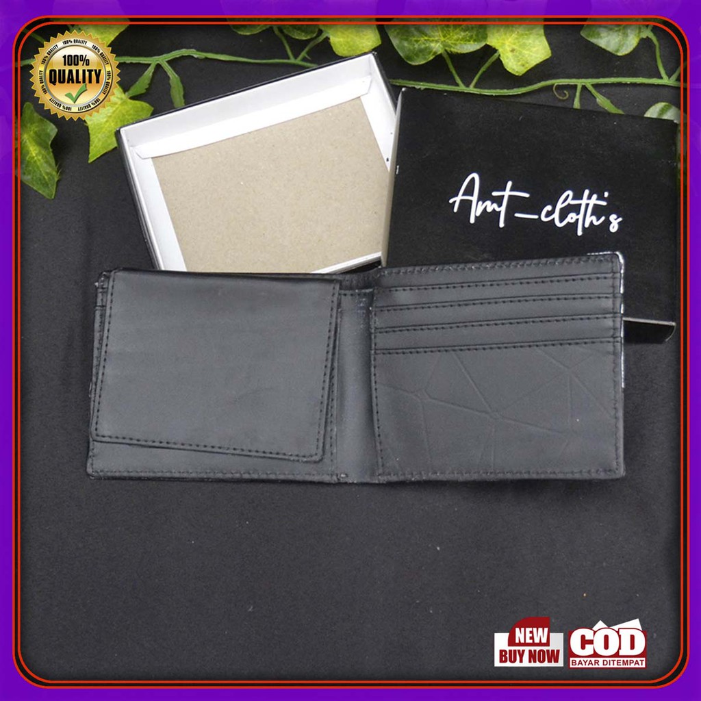 Dompet Lipat Pria + box terbaru Murah COD