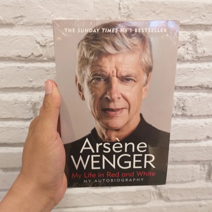 

MUST HAVE!! ARSENE WENGER MY LIFE IN RED AND WHITE TERLARIS