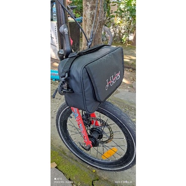 Tas frontblock sepeda lipat Universal