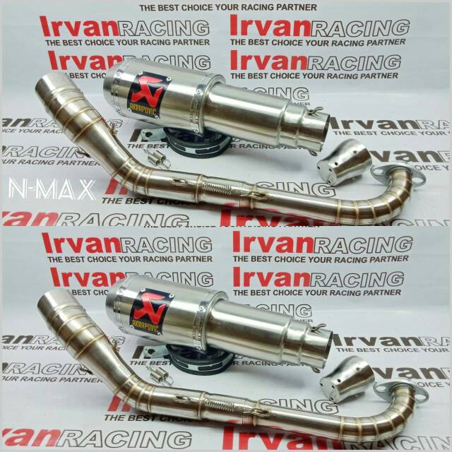 KNALPOT RACING AKRAPOVIC FOR NMAX AEROX DLL PLUS DB KILLER