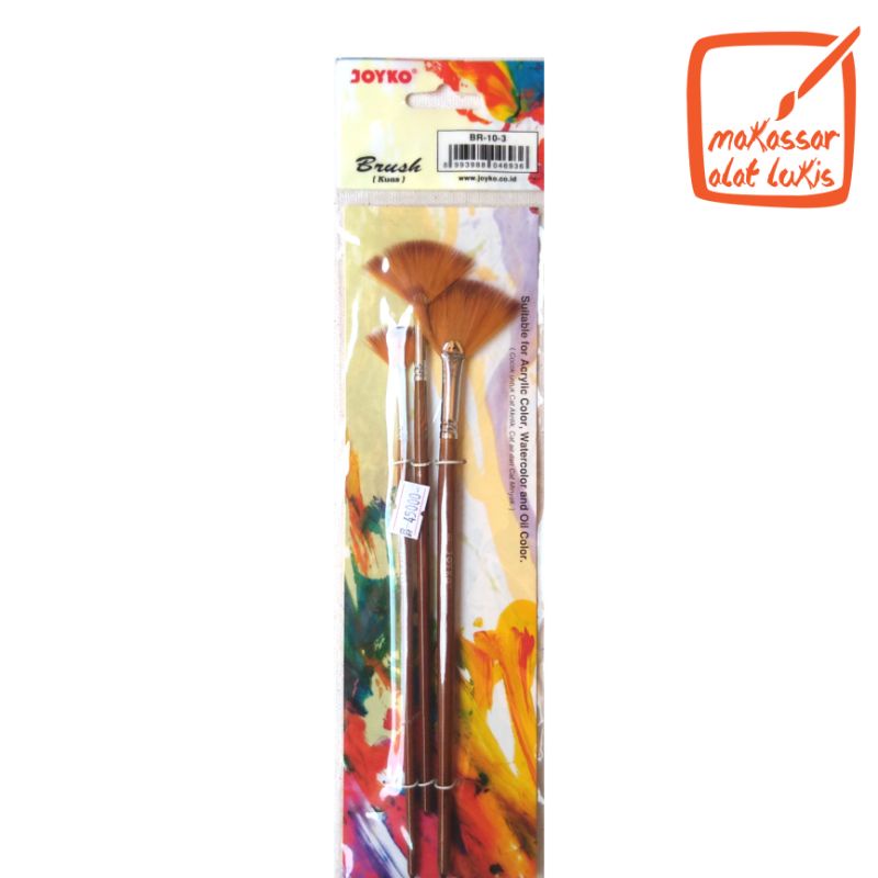 

Joyko Brush BR-10-3 | Fan Brush