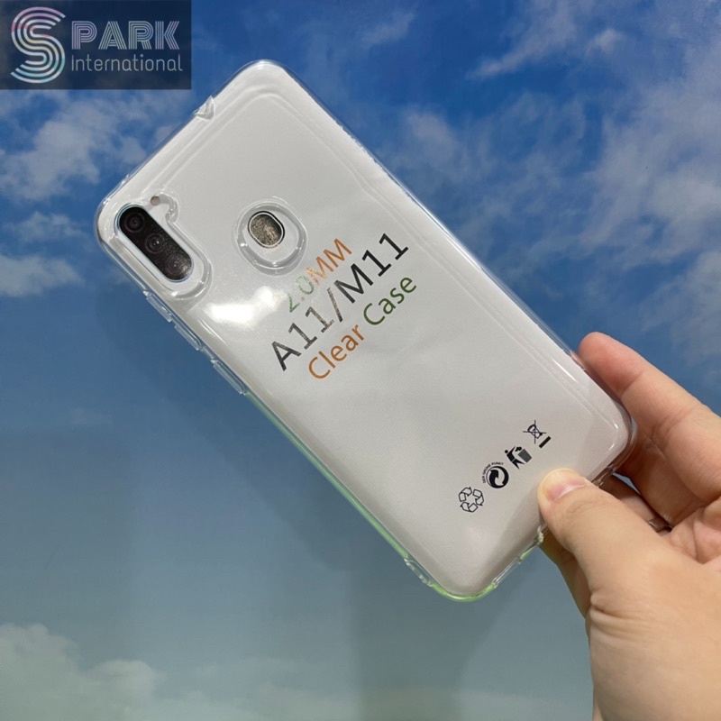 CLEAR CASE SAMSUNG A11/M11 SOFTCASE TPU 2.0MM SAMSUNG A11 PROMO SEN