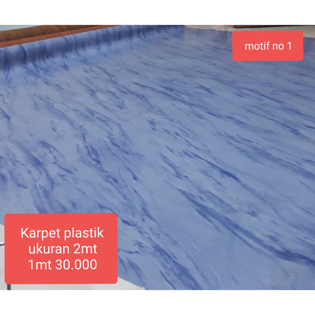 Karpet Lantai Vinyl Glossy Korea Lebar 2 Meter Tebal 0.35 Kilap Per 1 Meter