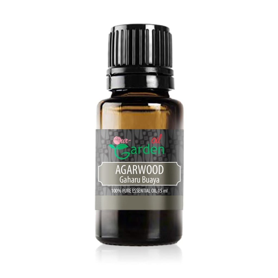 Agarwood Gaharu Buaya Essential Oil Our Garden 15 ml / 30 ml aromaterapi