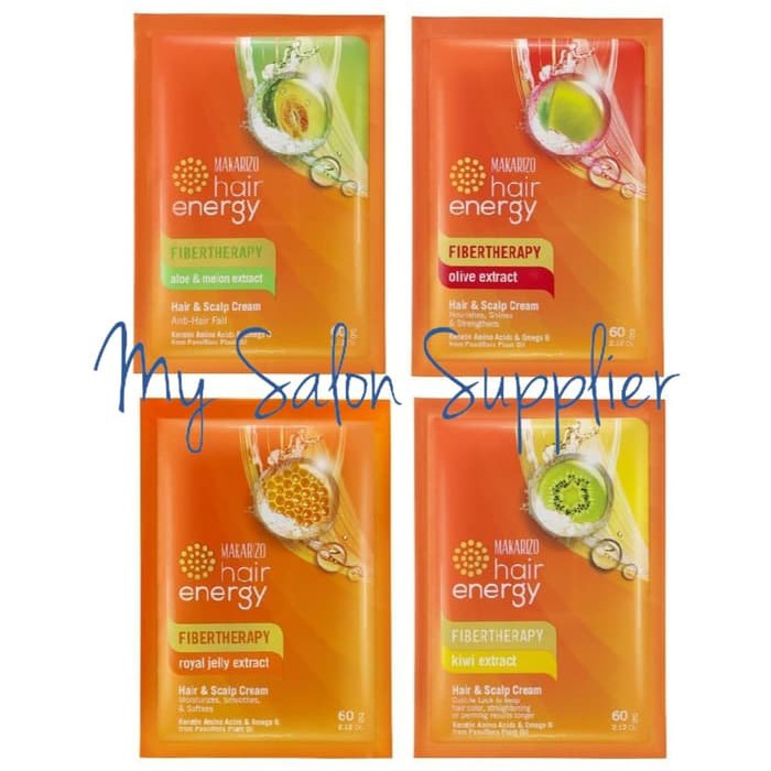 Makarizo Hair Energy Hair   Scalp Creambath 30g Sachet