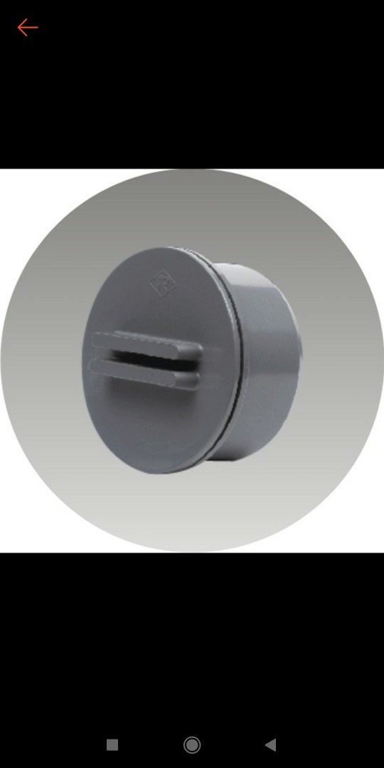 Rucika Clean Out / Co / Dop / Cap Pvc 3 D