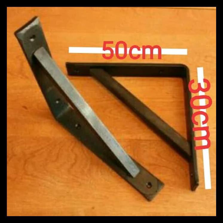 Siku Plat Besi Ambalan Siku Papan Hambalan 50Cm