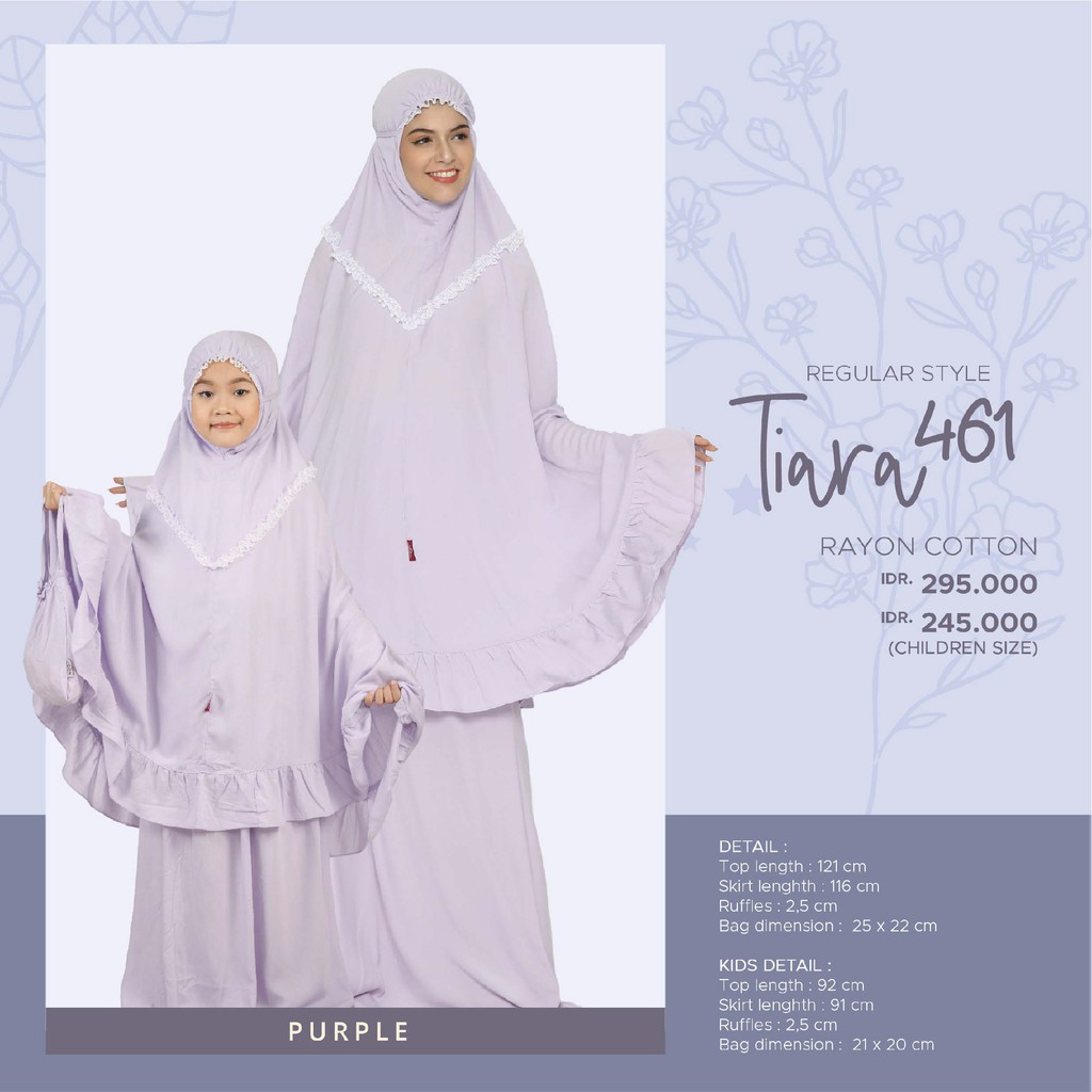 Tatuis Mukena Tiara 461 Dewasa