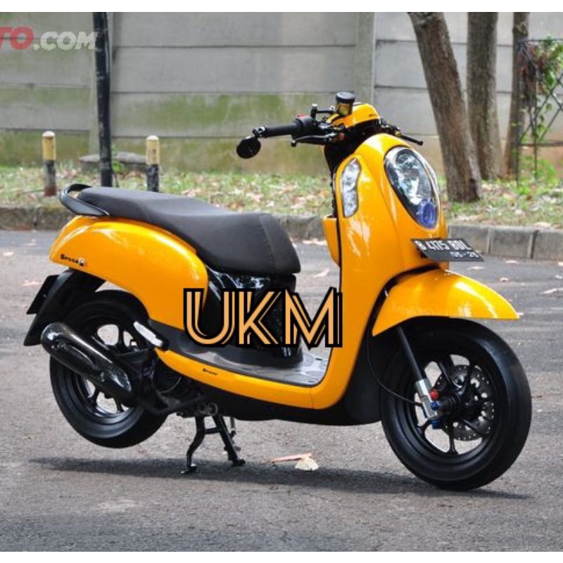 cover body halus scoopy fi old lama 2013- 2016 repaint