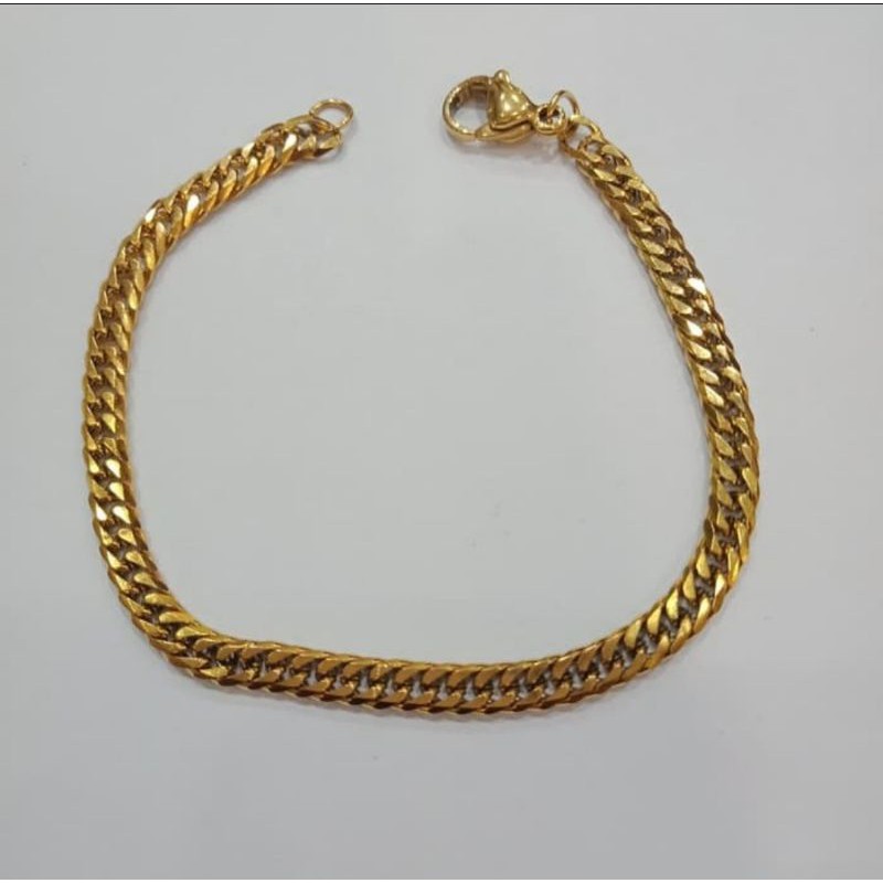 gelang tangan anak titanium polos