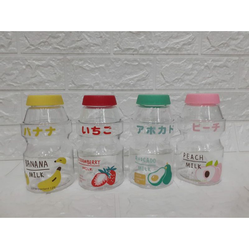 BOTOL MINUM FRUIT BENING UNIK LUCU BOTOL MINUM ALA KOREA 480 ml