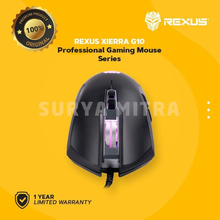 Mouse Gaming Rexus Xierra G10