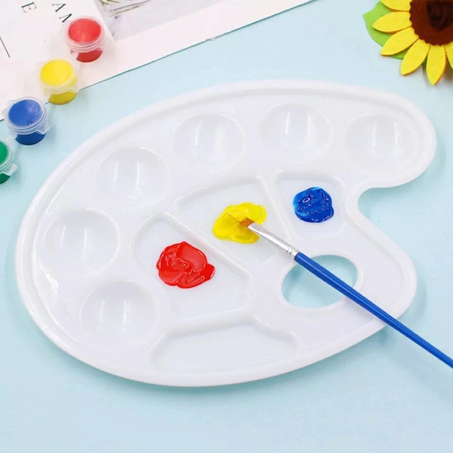 

Palet Tempat Cat Air dan Acrylic Tipe Oval
