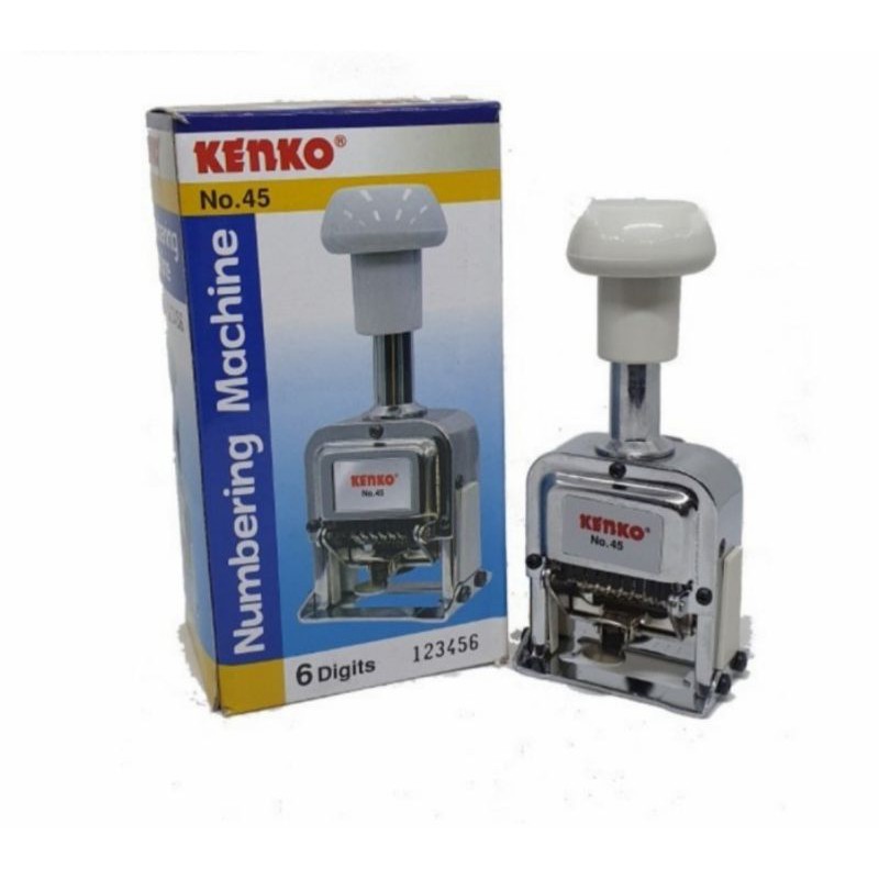 

KENKO NUMBERING 6 DIGIT NO.45