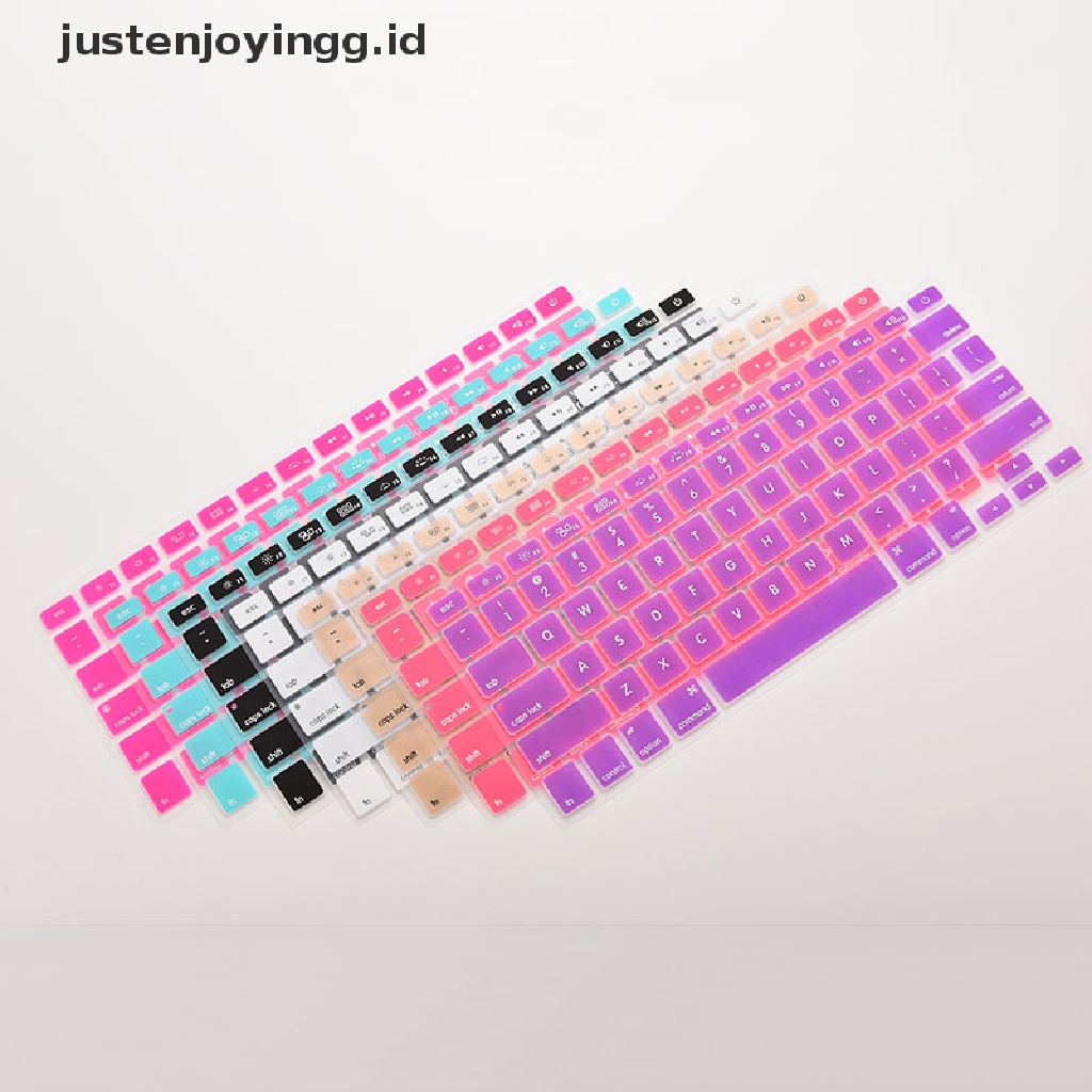 Case Keyboard Bahan Silikon Untuk Macbook Air Pro 13 15 17 Inch