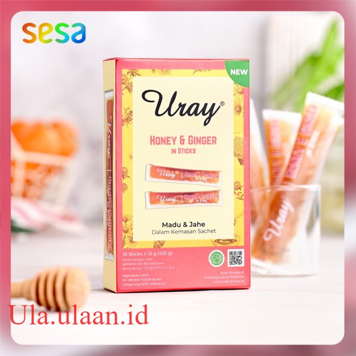 

Uray Honey & Ginger in Stick 120 g ula.ulaan_store