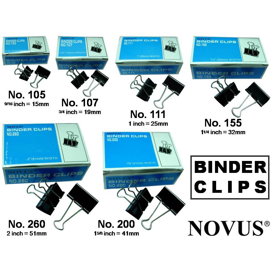 

Klip Binder Clips