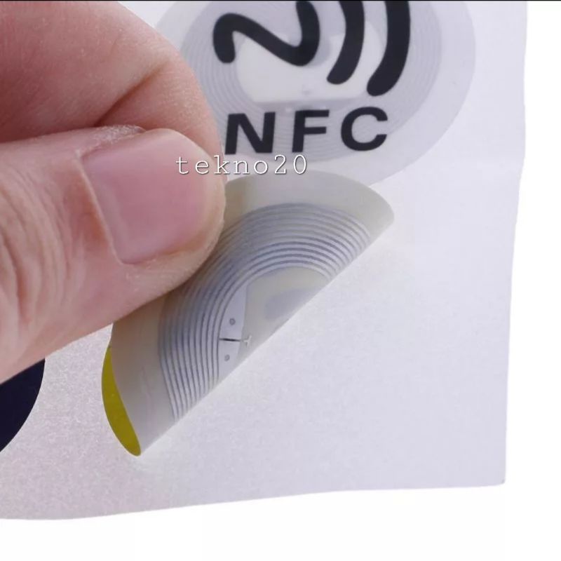 Waterproof NFC Stiker Ntag215 ISO14443A 13.56mhz NXP Sticker Ntag215 Ntag 216 Smart Adhesive Ntag215 Label Token size 30 mm