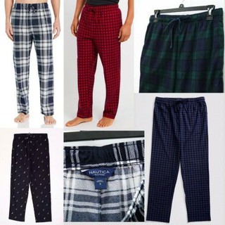 Nautica Sleepwear celana tidur kotak kotak panjang Men's Sleepwear  Pants - Original Branded New