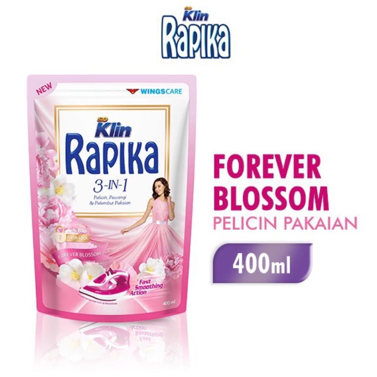 RAPIKA Forever Blossom Pelicin, Pewangi, dan Pelembut Pakaian