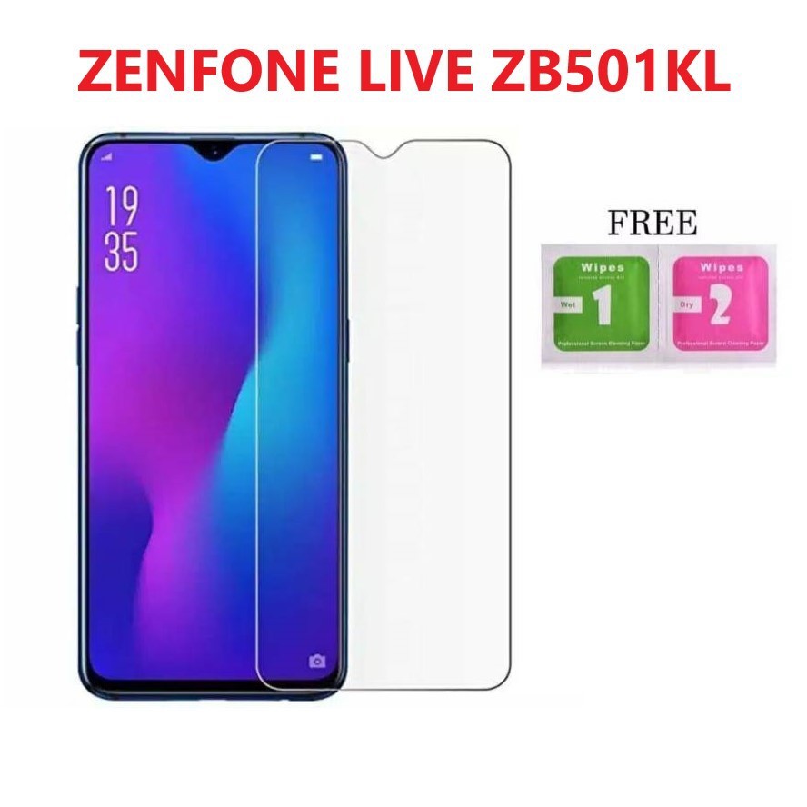 ANTI GORES BENING ASUS ZENFONE LIVE ZB501KL / A007 ~ TEMPERED GLASS ~ SCREEN PROTECTOR ~ MGS INDO