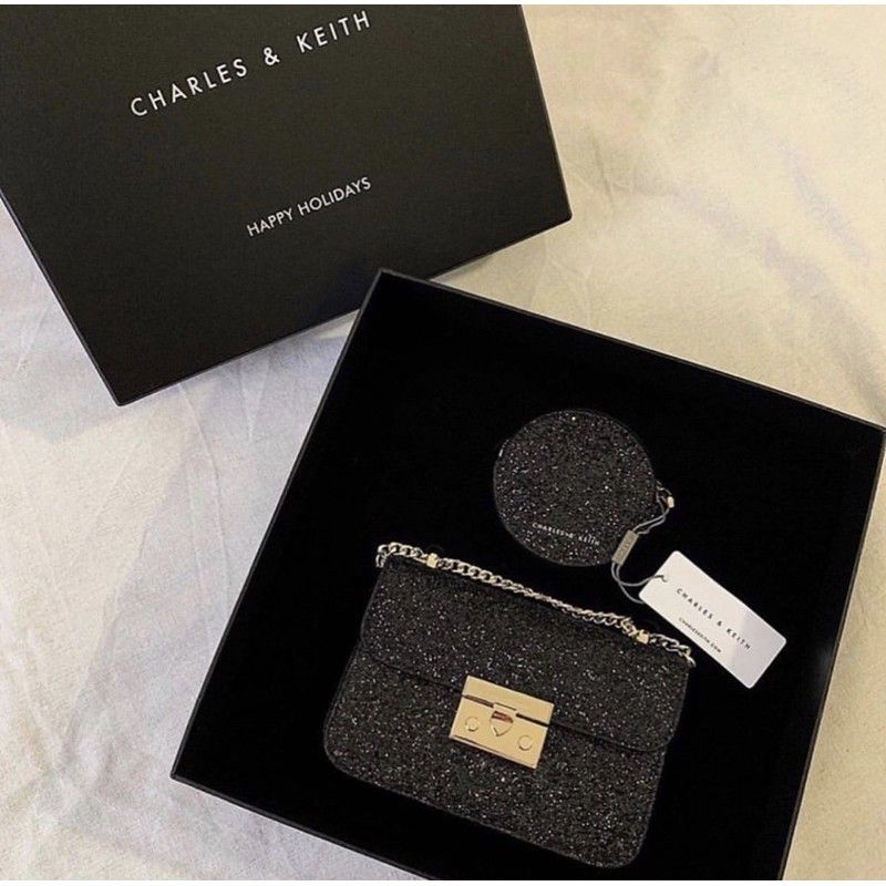 CK gift set box glitter