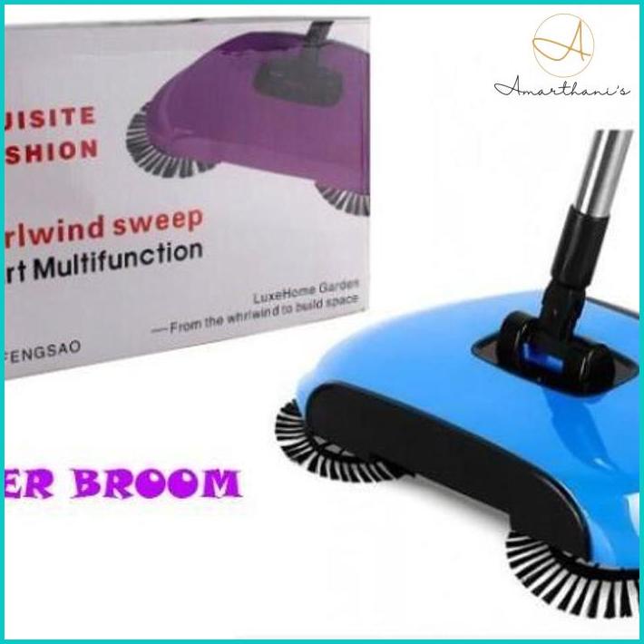 Ac - Super Broom Alat Sapu Lantai Elektrik Otomatis Spesifikasi Power Pilih