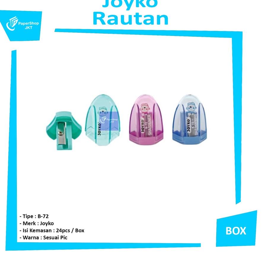 

Terlaris BOX Joyko Rautan B-72 - Isi 24Pcs ✔