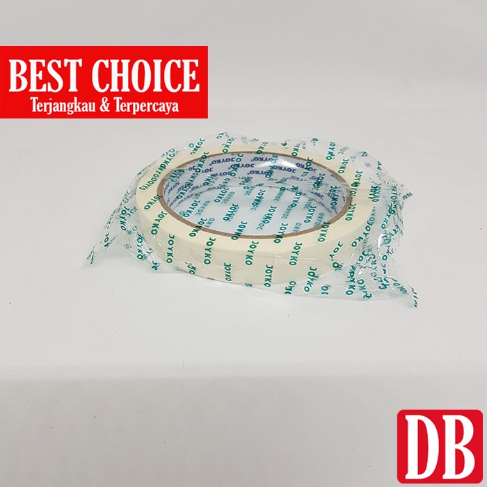 

Lakban kertas/Masking tape Joyko 1 inch (1 roll)